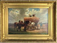 COUMONT CHARLES 1822 1889  Huile sur toile  Signe  cadre120x90cm.JPG